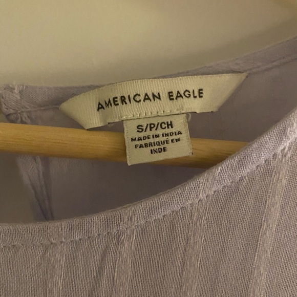 American Eagle Poplin Blouse - Picture 3 of 3